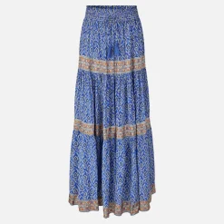 Skirts|Skirts|Dr. Martens Lollys Laundry Diamond Crepe de Chine Maxi Skirt - S