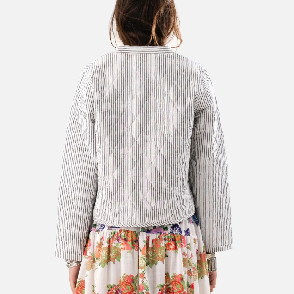 Jackets|Coats|Rotate Sunday Lollys Laundry Emilia Quilted Cotton Jacket - L