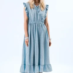 Dresses|Dresses|Dr. Martens Lollys Laundry IdinaLL SL Polka-Dot Midi Dress - XS
