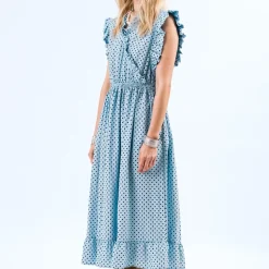 Dresses|Dresses|Dr. Martens Lollys Laundry IdinaLL SL Polka-Dot Midi Dress - XS