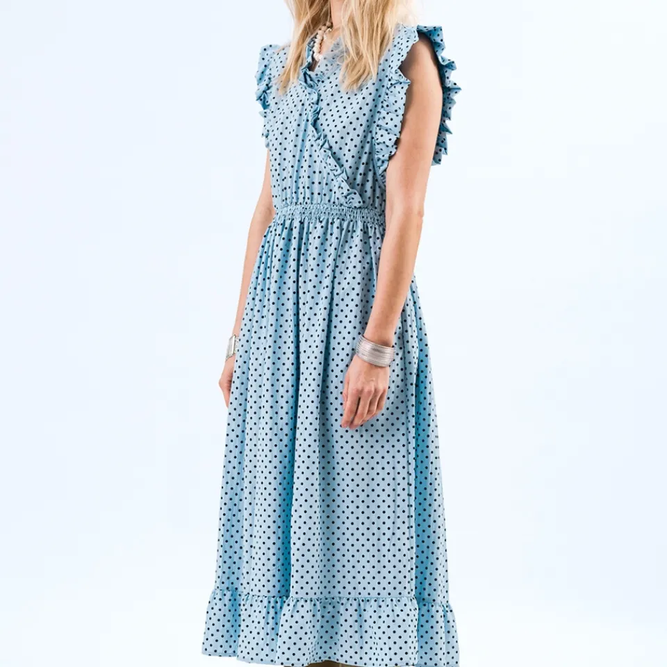 Dresses|Dresses|Dr. Martens Lollys Laundry IdinaLL SL Polka-Dot Midi Dress - XS