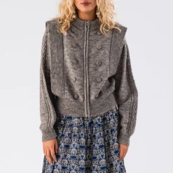 Knitwear|Lollys Laundry Novia Knit Cardigan - S