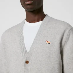 Cardigans|Knitwear|Dr. Martens Maison Kitsuné Baby Fox Patch Wool Cardigan - S