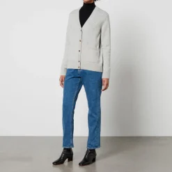 Knitwear|Maison Kitsuné Baby Fox Wool Cardigan - XS