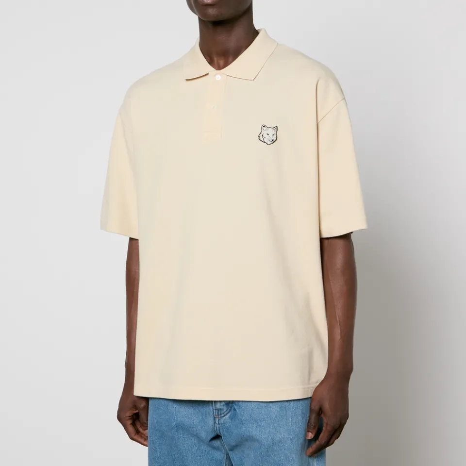 Polo Shirts|New Balance Maison Kitsuné Bold Fox Head Patch Polo Shirt - S