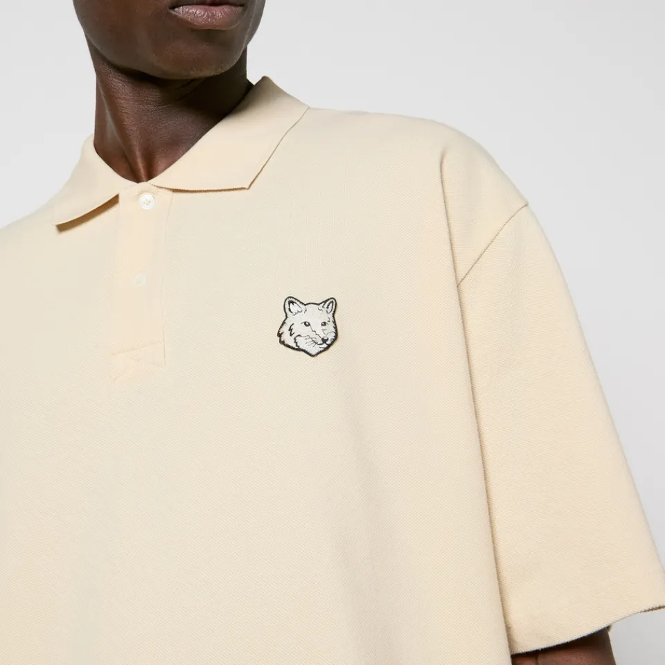 Polo Shirts|New Balance Maison Kitsuné Bold Fox Head Patch Polo Shirt - S