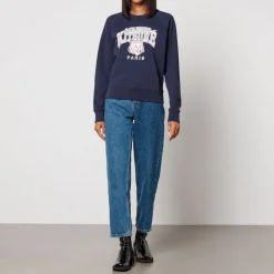 Loungewear|Sweatshirts|Dr. Martens Maison Kitsuné Campus Fox Cotton Sweatshirt - M