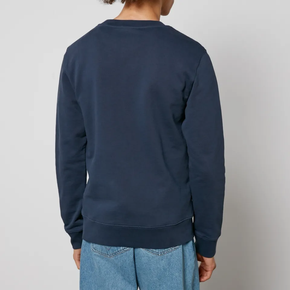 Sweatshirts|Maison Kitsuné Chillax Patch Cotton-Jersey Sweatshirt - S