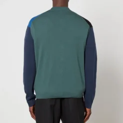Cardigans|Knitwear|Dr. Martens Maison Kitsuné Cotton and Wool-Blend Cardigan - S