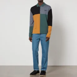 Polo Shirts|Dr. Martens Maison Kitsuné Cotton and Wool-Blend Polo Shirt - S