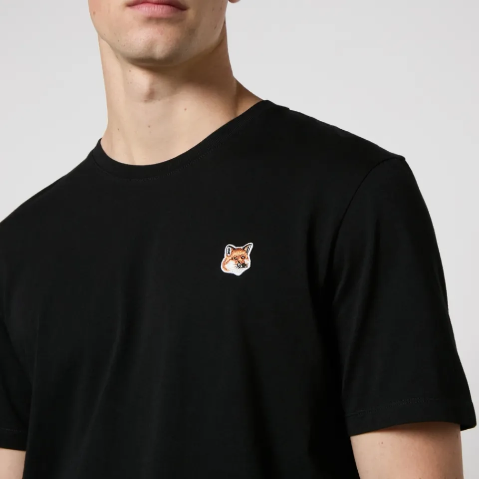 T-Shirts|T-Shirts|Dr. Martens Maison Kitsuné Cotton-Jersey Fox Head Patch T-Shirt - S