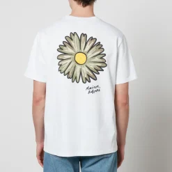 T-Shirts|T-Shirts|Maison Kitsuné Floating Flower Cotton T-Shirt - XL