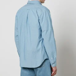 Shirts|Shirts|Maison Kitsuné Fox Head Classic Cotton Shirt - 39/15.5 Inches