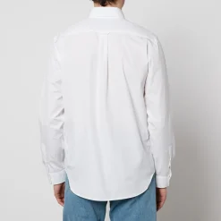 Shirts|Shirts|Maison Kitsuné Fox Head Classic Cotton-Poplin Shirt - 42/17 Inches