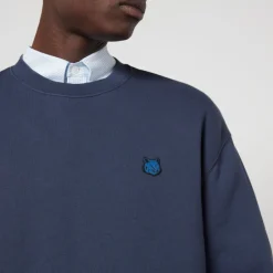 Loungewear|Sweatshirts|Dr. Martens Maison Kitsuné Fox Head Cotton-Jersey Sweatshirt - S
