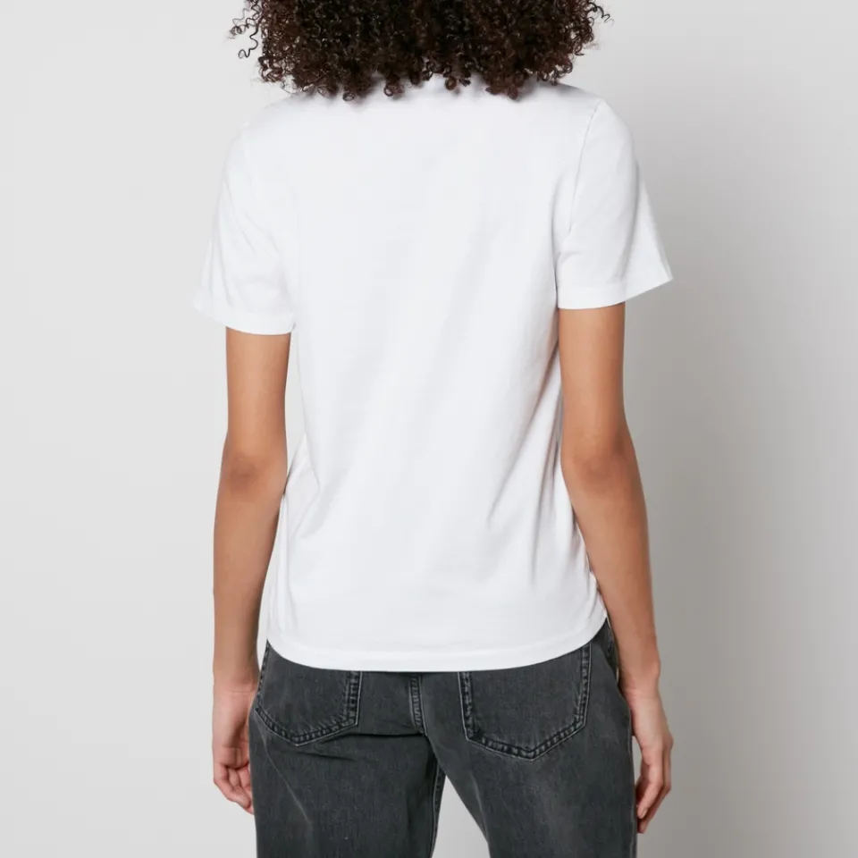 T-Shirts And Tops|Loungewear|Maison Kitsuné Fox Head Cotton-Jersey T-Shirt - L
