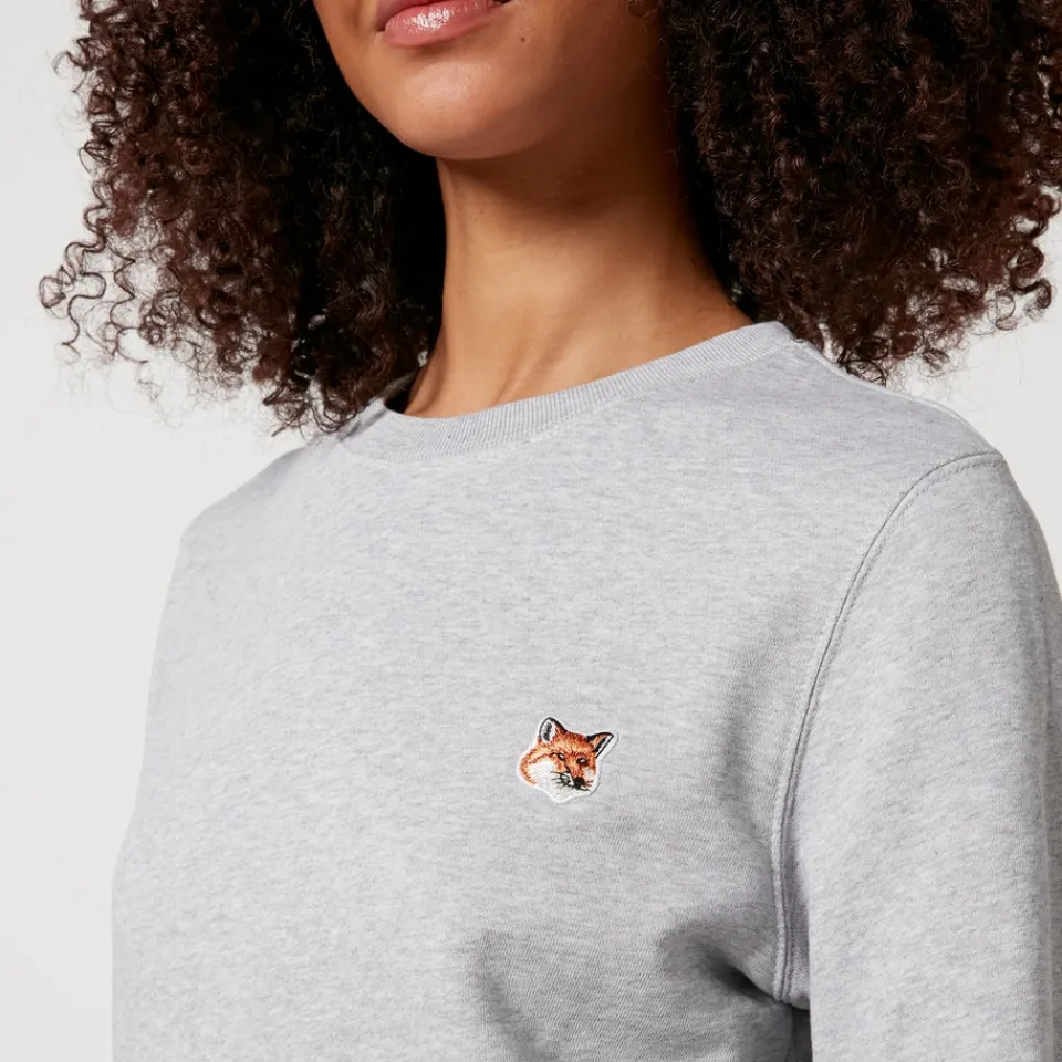 Loungewear|Sweatshirts|Dr. Martens Maison Kitsuné Fox Head Cotton-Jersey Sweatshirt - XS