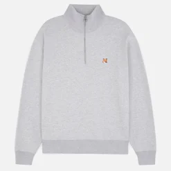 Sweatshirts|Maison Kitsuné Fox Head Patch Comfort Sweatshirt - S