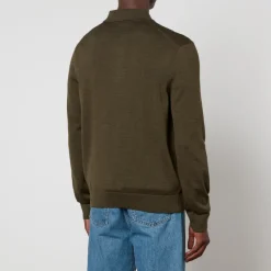 Knitwear|Dr. Martens Maison Kitsuné Fox Head Wool Polo Jumper - S