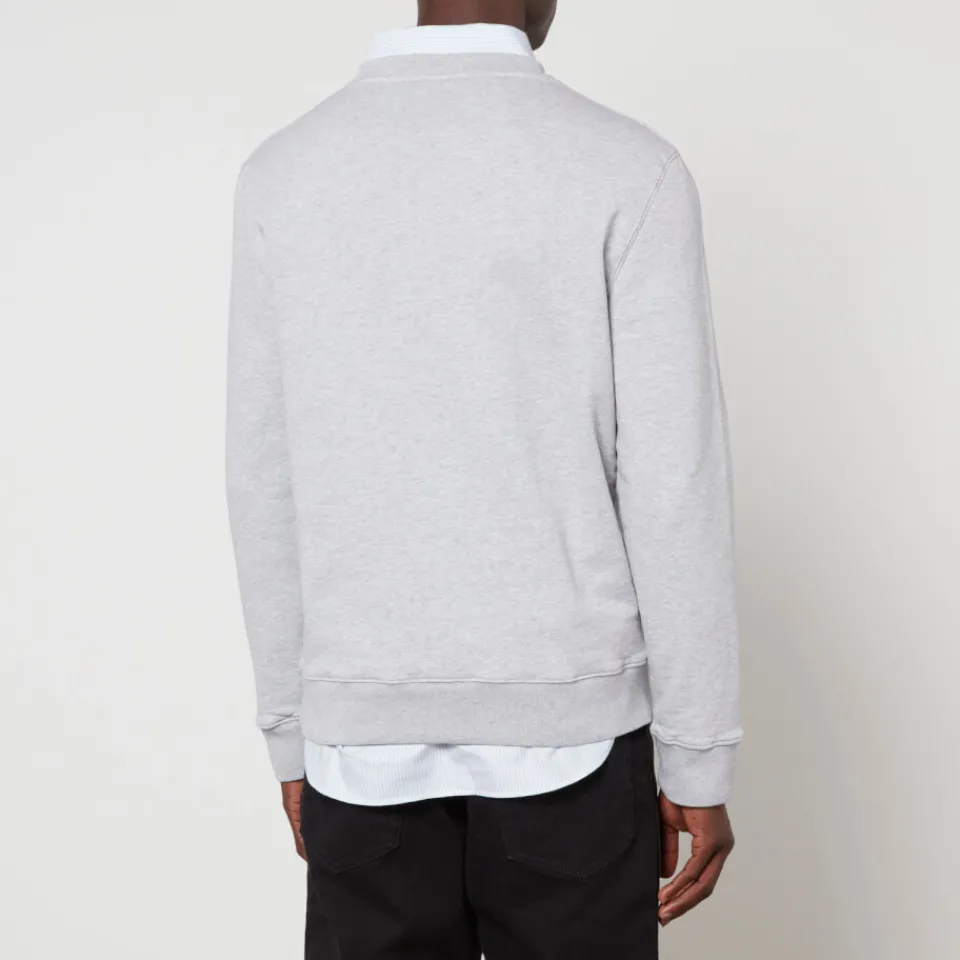 Sweatshirts|Maison Kitsuné Handwriting Cotton-Jersey Sweatshirt - S