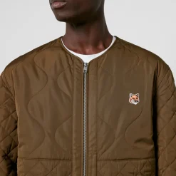 Jackets|Coats|Dr. Martens Maison Kitsuné Institutional Fox Head Quilted Shell Jacket - S