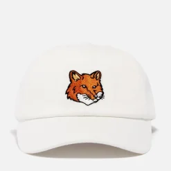 Hats|ïn home Maison Kitsuné Large Fox Head Cotton-Twill Cap