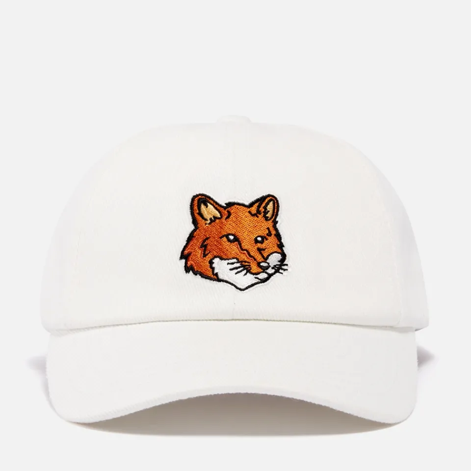 Hats|ïn home Maison Kitsuné Large Fox Head Cotton-Twill Cap