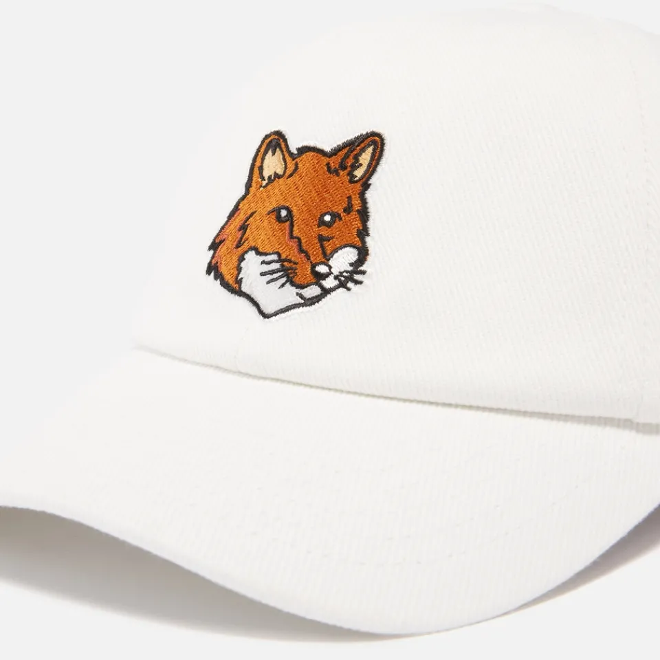 Hats|ïn home Maison Kitsuné Large Fox Head Cotton-Twill Cap