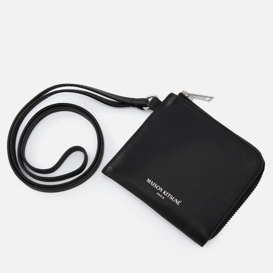 Wallets|Dr. Martens Maison Kitsuné Leather Neck Coin Purse