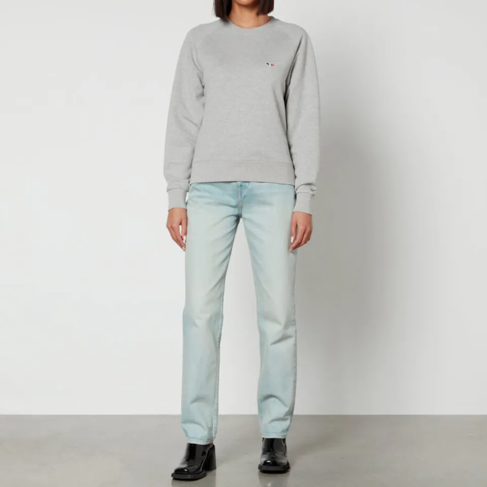 Loungewear|Sweatshirts|Helmstedt Maison Kitsuné Logo-Appliquéd Cotton-Jersey Sweatshirt - L