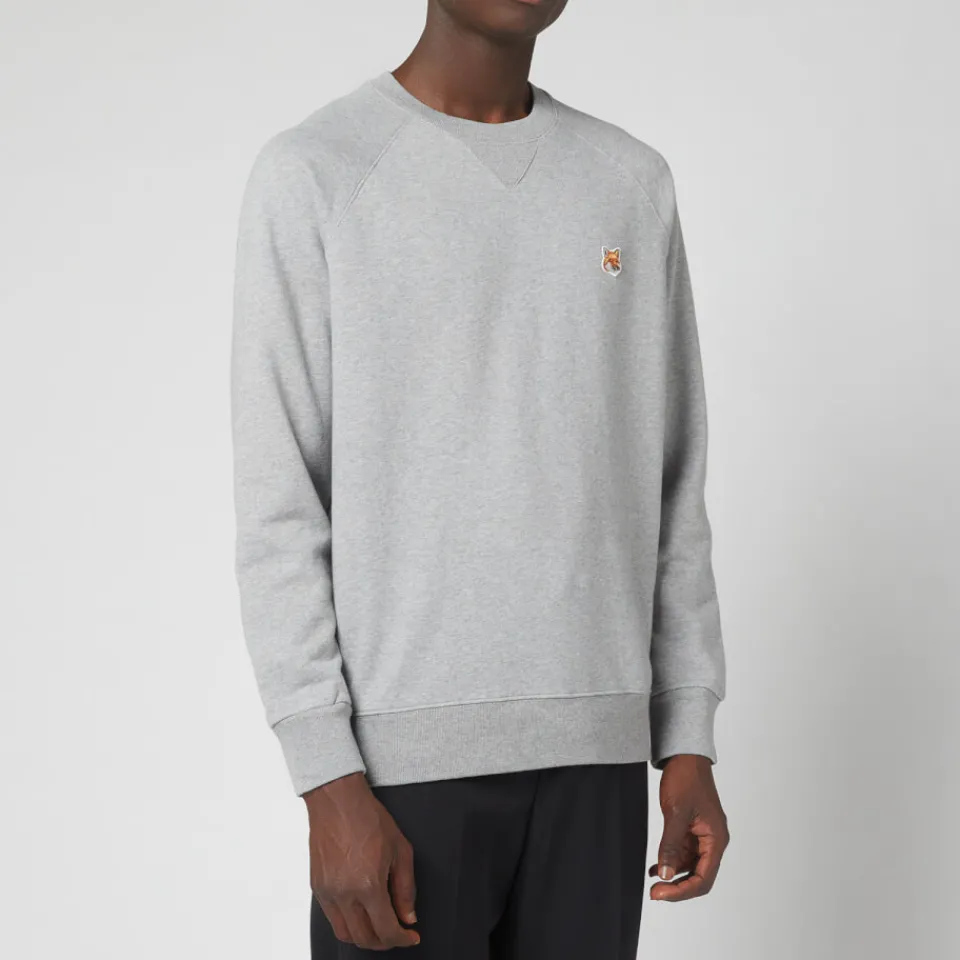 Sweatshirts|Dr. Martens Maison Kitsuné Men's Fox Head Patch Classic Sweatshirt - Navy