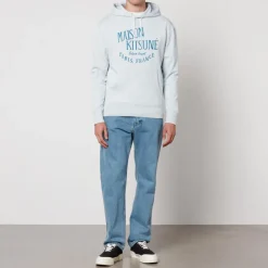 Sweatshirts|Maison Kitsuné Palais Royal Cotton-Jersey Hoodie - S