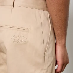 Trousers|Maison Kitsuné Straight Cotton-Gaberdine Chinos - 48/XXL