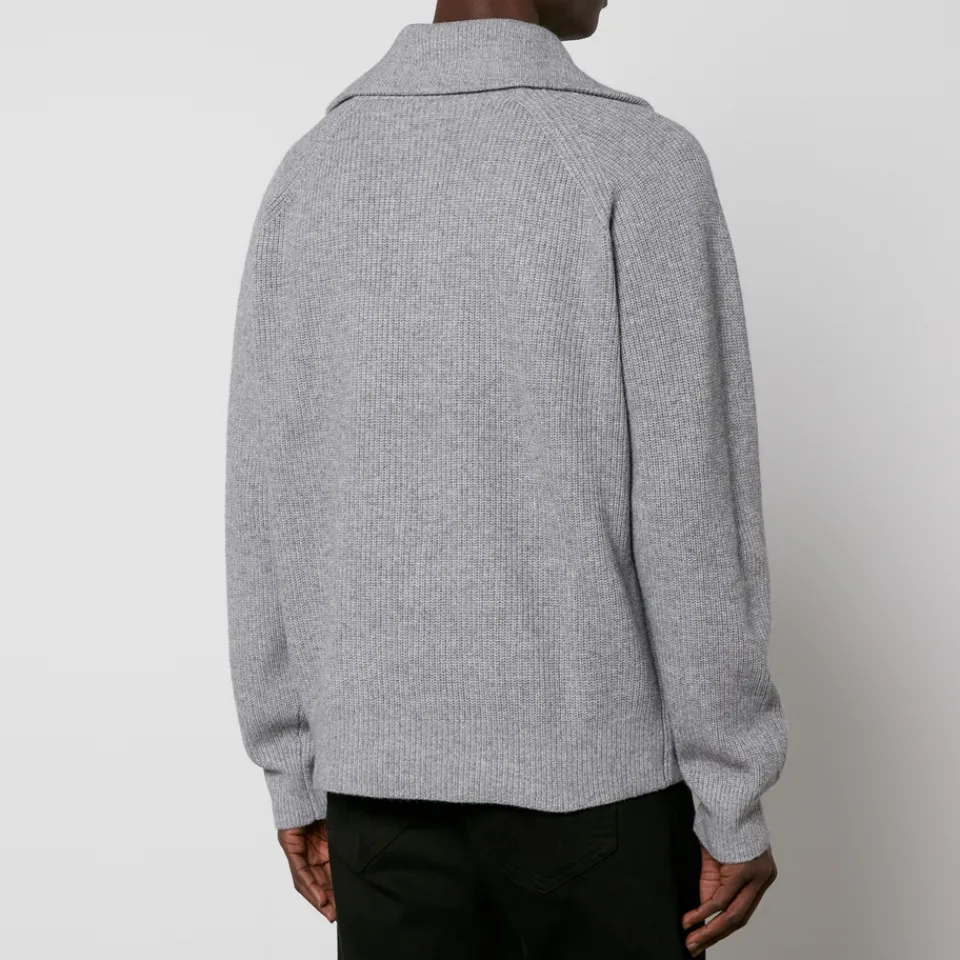 Knitwear|Maison Kitsuné Tonal Fox Head Knit Jumper - M