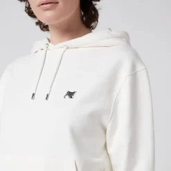 Sweatshirts|Loungewear|Maison Kitsuné Unisex Grey Fox Head Patch Hoodie - Ecru - S