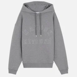 Sweatshirts|Carhartt WIP Maison Kitsuné Varsity Cotton-Jersey Hoodie - S