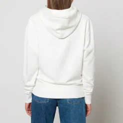 Loungewear|Sweatshirts|Dr. Martens Maison Kitsuné Women's Chillax Fox Patch Classic Hoodie - Ecru - FR 44/UK 16