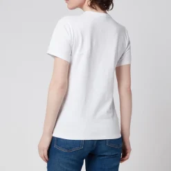 Loungewear|T-Shirts And Tops|Carhartt WIP Maison Kitsuné Women's Tricolor Fox Patch Pocket T-Shirt - White - M