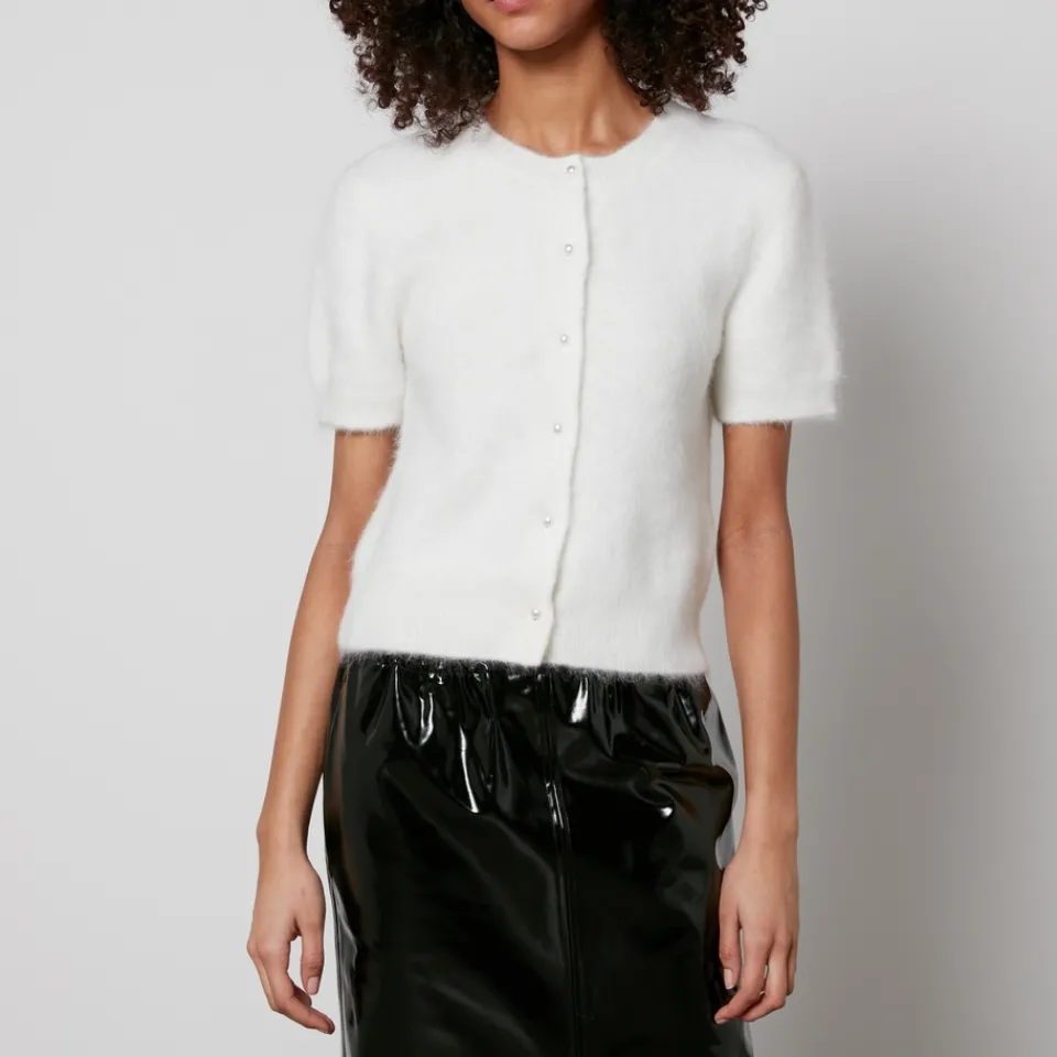 Knitwear|Dr. Martens Maison Margiela Brushed Wool-Blend Short Sleeve Cardigan - L