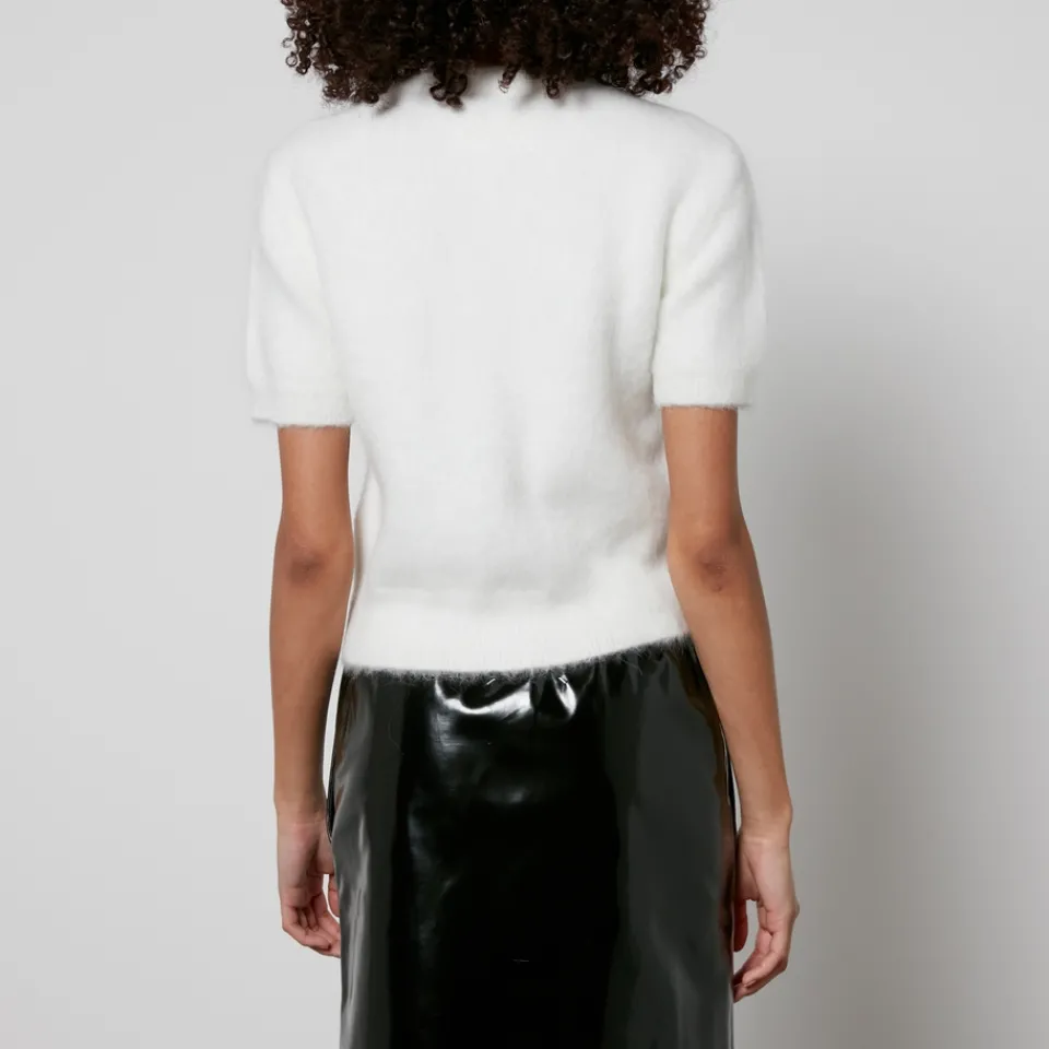 Knitwear|Dr. Martens Maison Margiela Brushed Wool-Blend Short Sleeve Cardigan - L