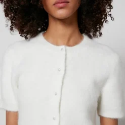 Knitwear|Dr. Martens Maison Margiela Brushed Wool-Blend Short Sleeve Cardigan - L