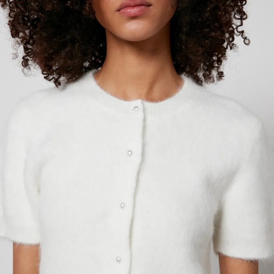 Knitwear|Dr. Martens Maison Margiela Brushed Wool-Blend Short Sleeve Cardigan - L