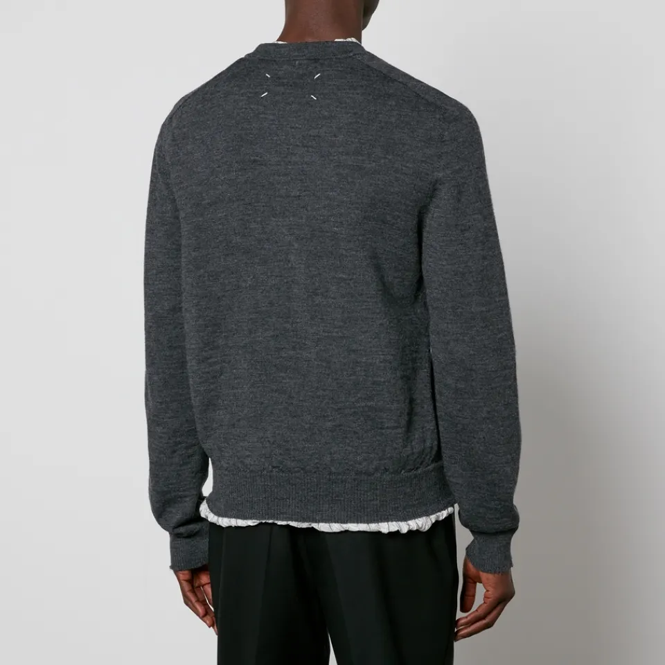 Sweatshirts|Dr. Martens Maison Margiela Distressed Wool Jumper - M