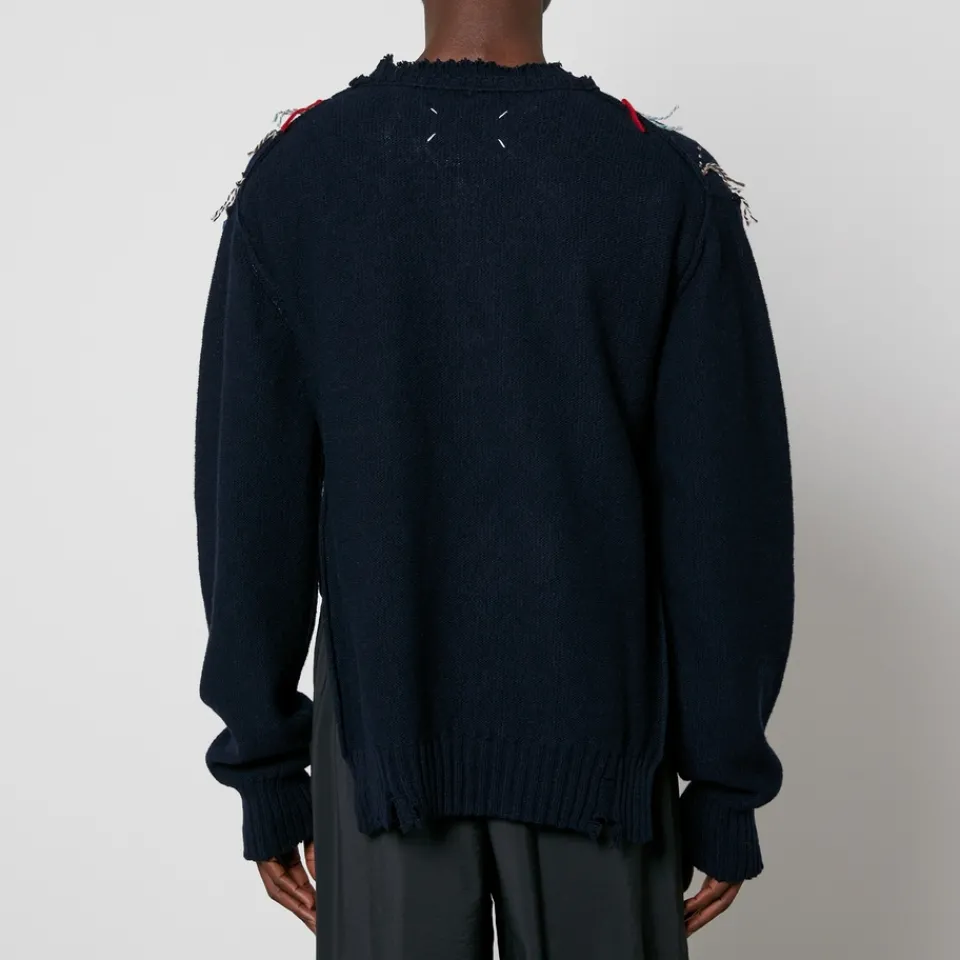 Knitwear|Dr. Martens Maison Margiela Harlequin Wool-Blend Jumper - L