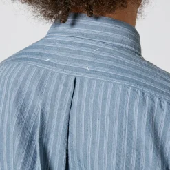 Shirts|Shirts|Dr. Martens Maison Margiela Linen-Blend Seersucker Shirt - 39