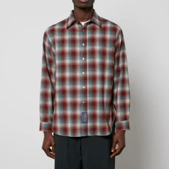Shirts|Shirts|Maison Margiela Pendleton Checked Brushed Wool Shirt - EU39/L