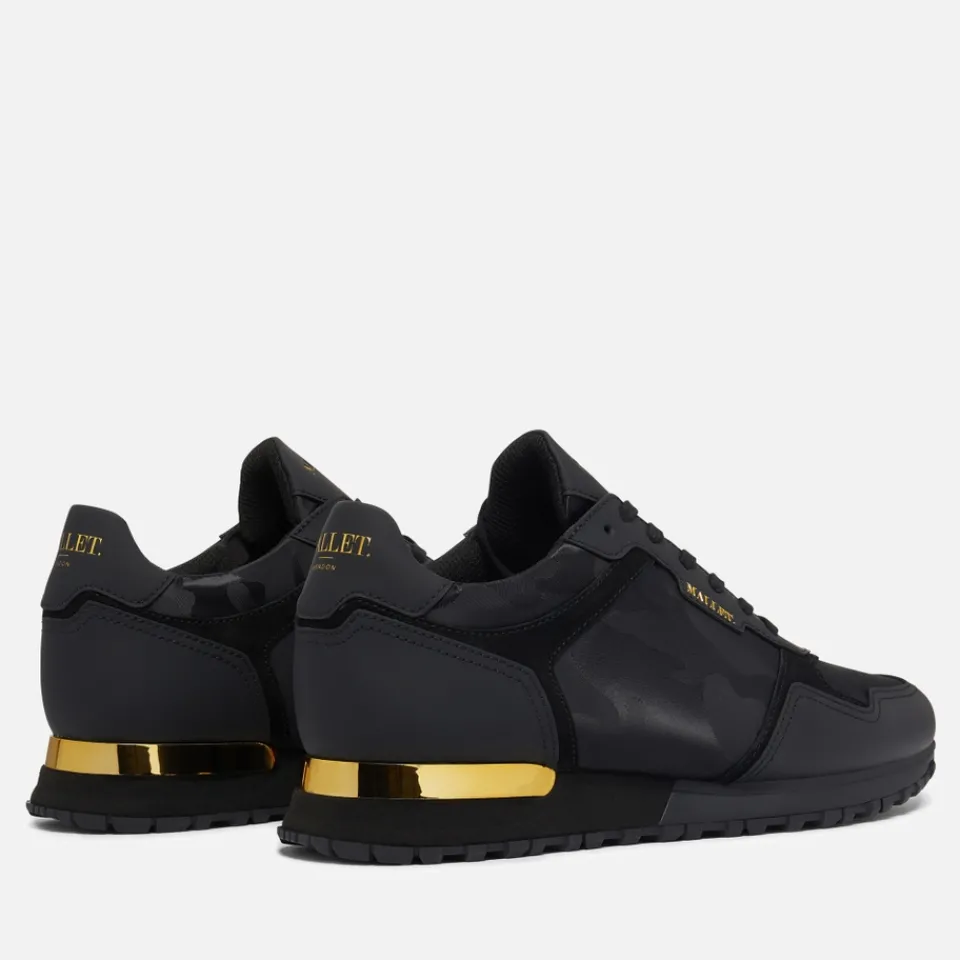 Trainers|Polo Ralph Lauren Mallet Men's Diver Lite Camo Leather Trainers - UK 7