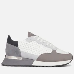 Trainers|REPRESENT Mallet Men's Popham Perf Leather Nubuck Trainers - UK 9