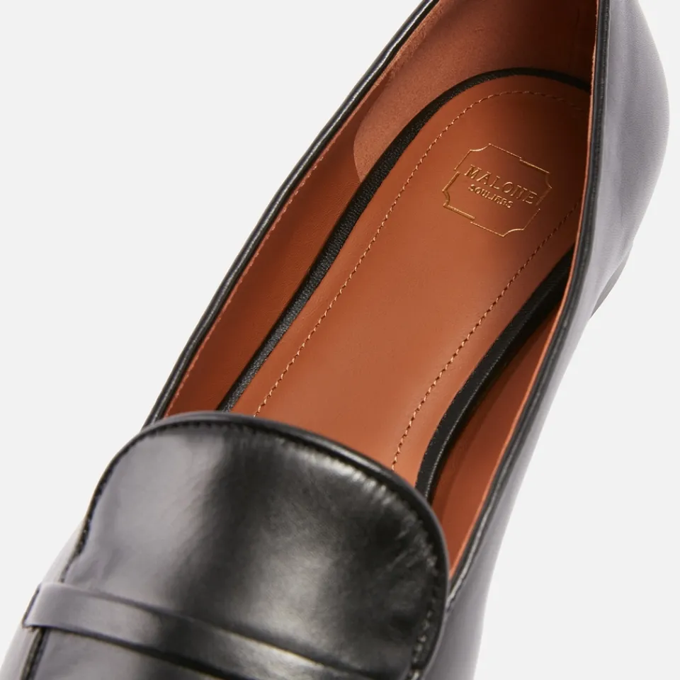 Loafers|Flats|Malone Souliers Women's Bruni Leather Loafers - UK 5