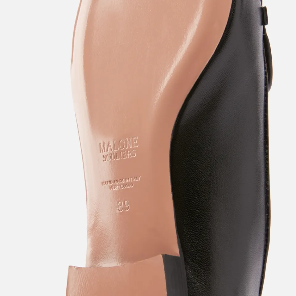 Loafers|Flats|Malone Souliers Women's Bruni Leather Loafers - UK 5